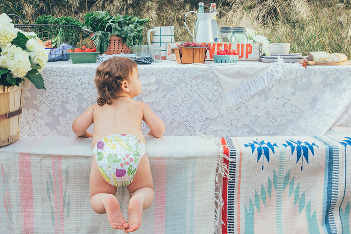 Behind the Scenes of Our Spring Diaper Shoot: Meet Michelle
