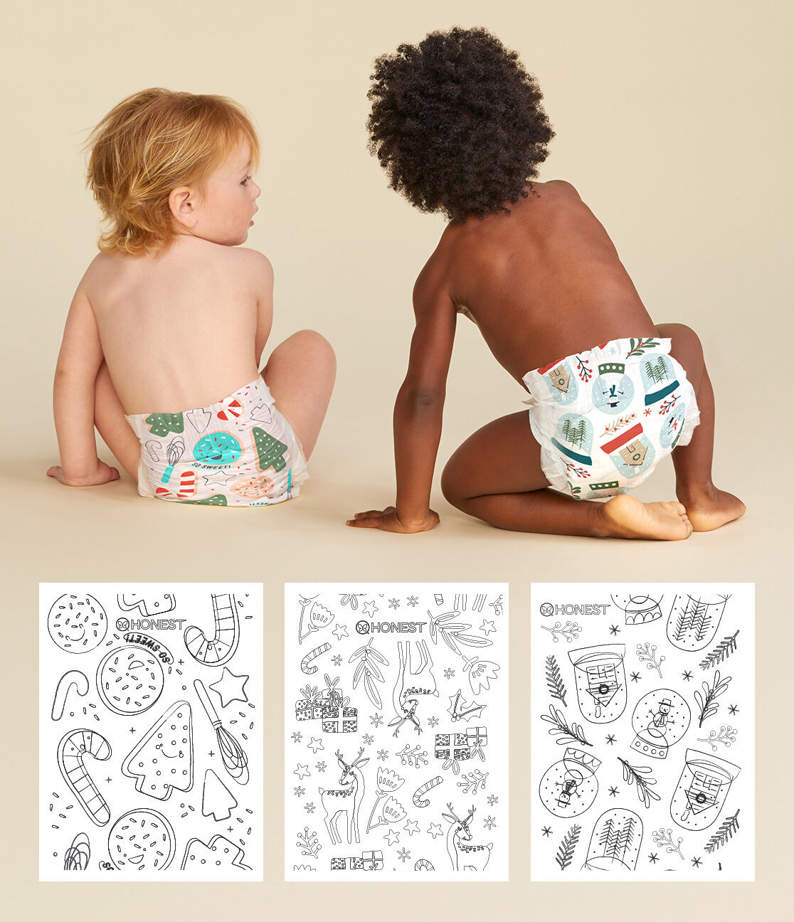 2024 Winter Coloring Sheets