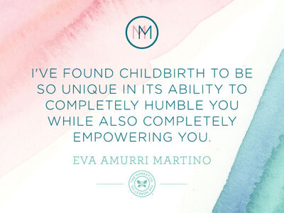 Mindful Monday: Eva Amurri Martino on Childbirth