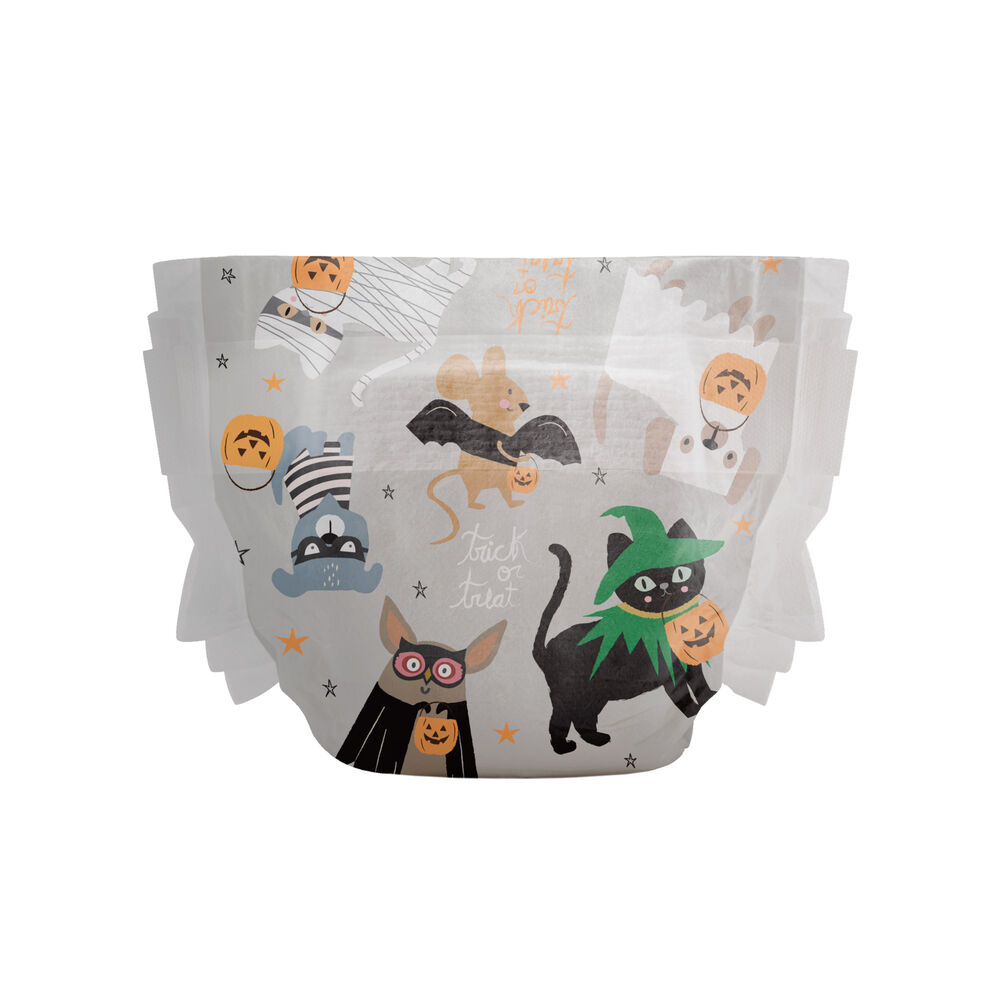 Honest Clean Conscious Diaper®, Costume Paw-ty, Size 1