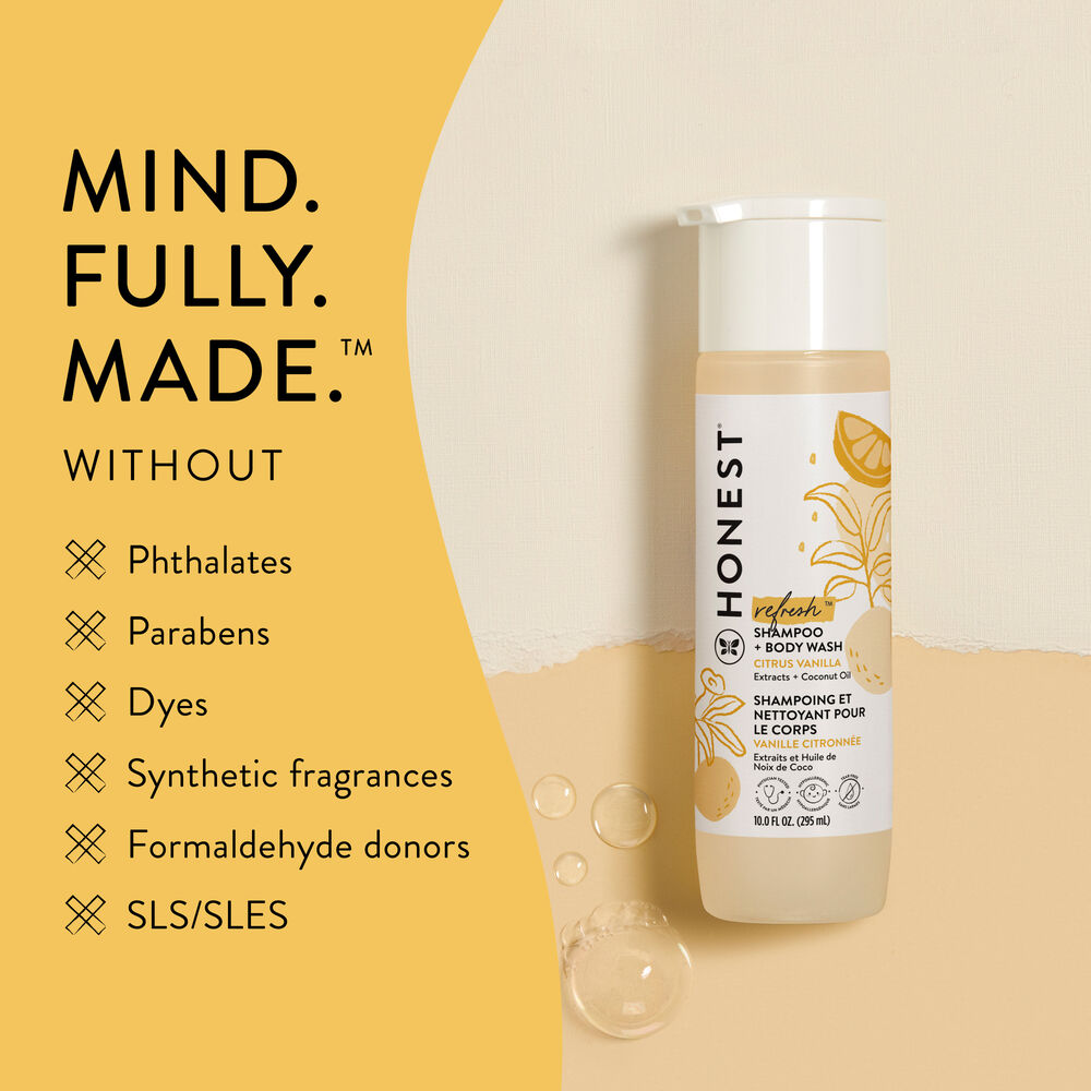 Shampoo + Body Wash, Refresh