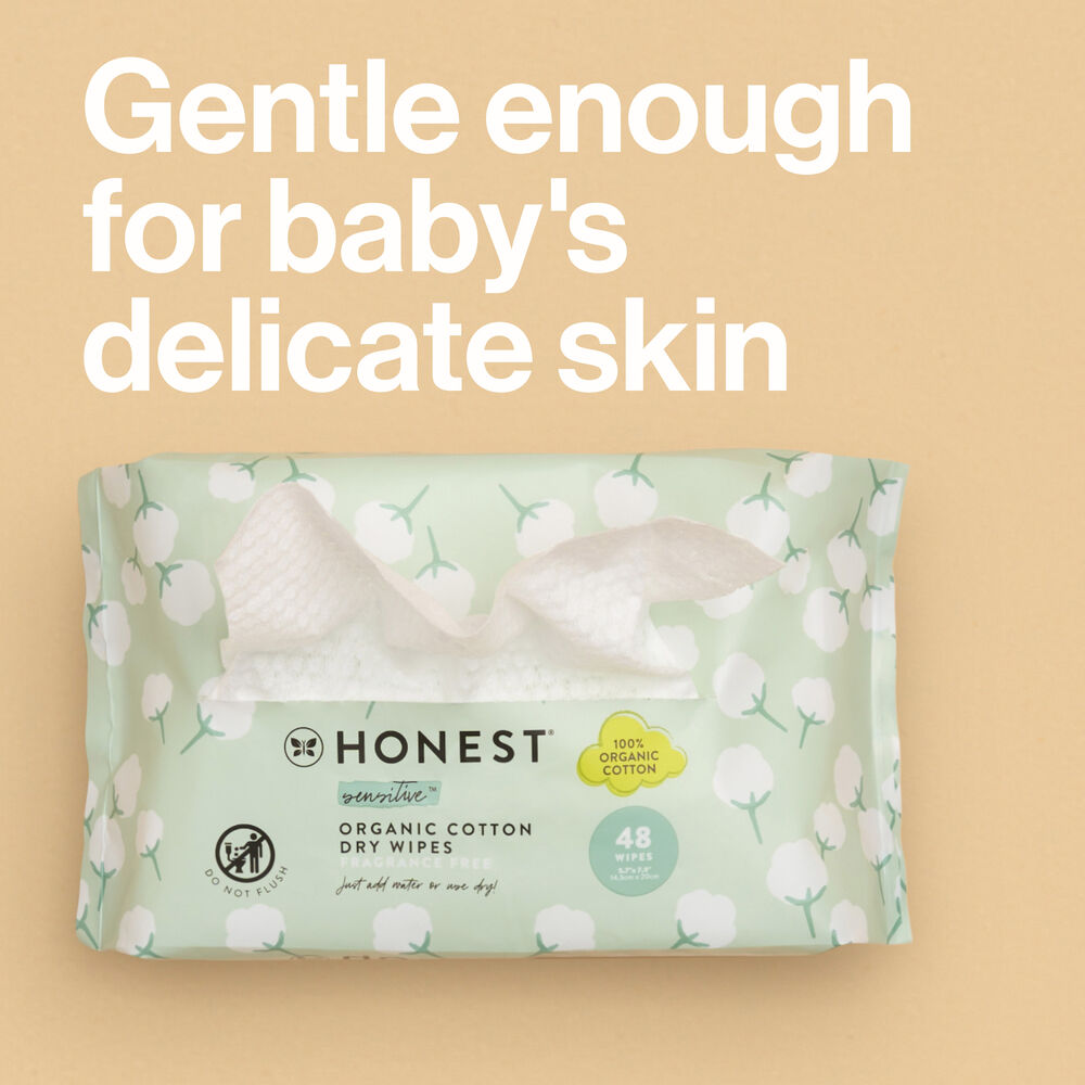 Honest Dry Wipes, 192 Count