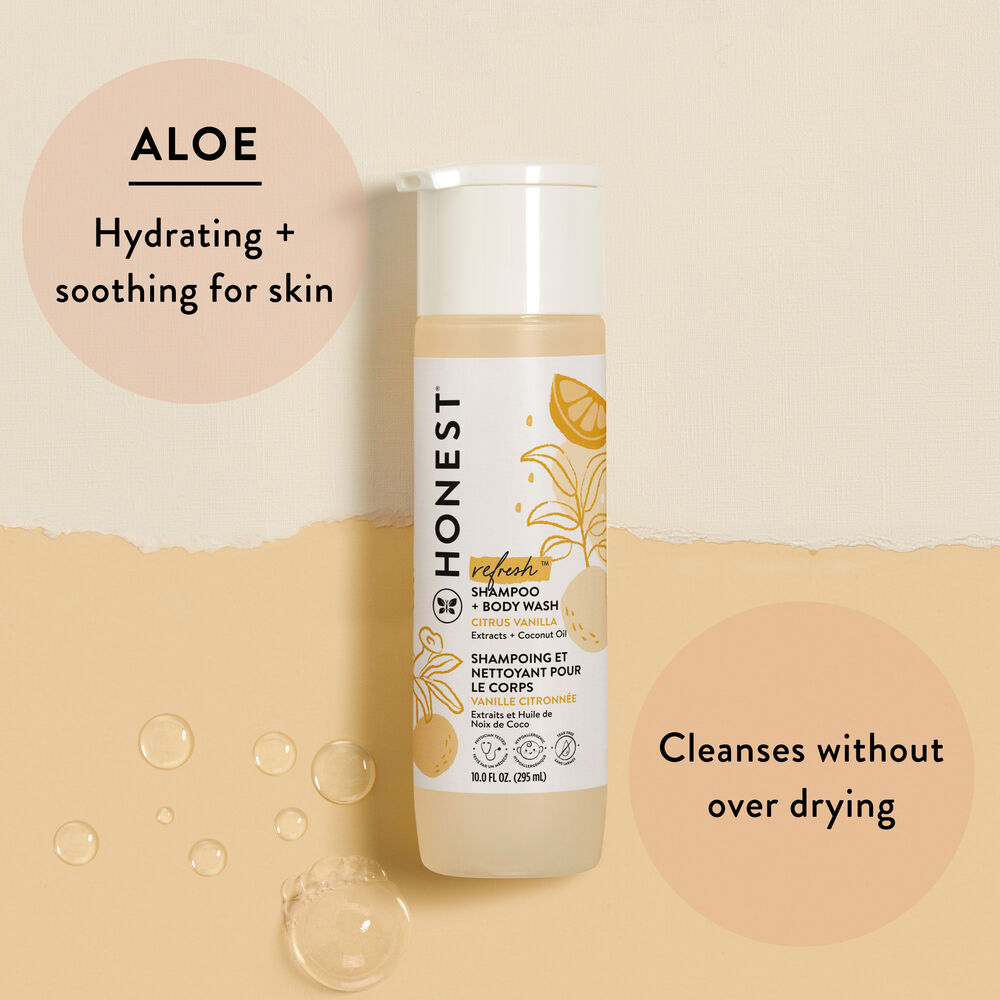 Shampoo + Body Wash, Refresh