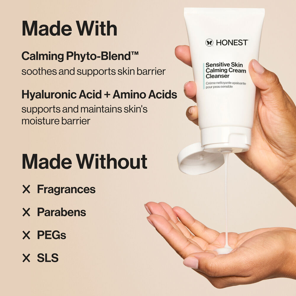 Sensitive Skin Calming Cream Cleanser