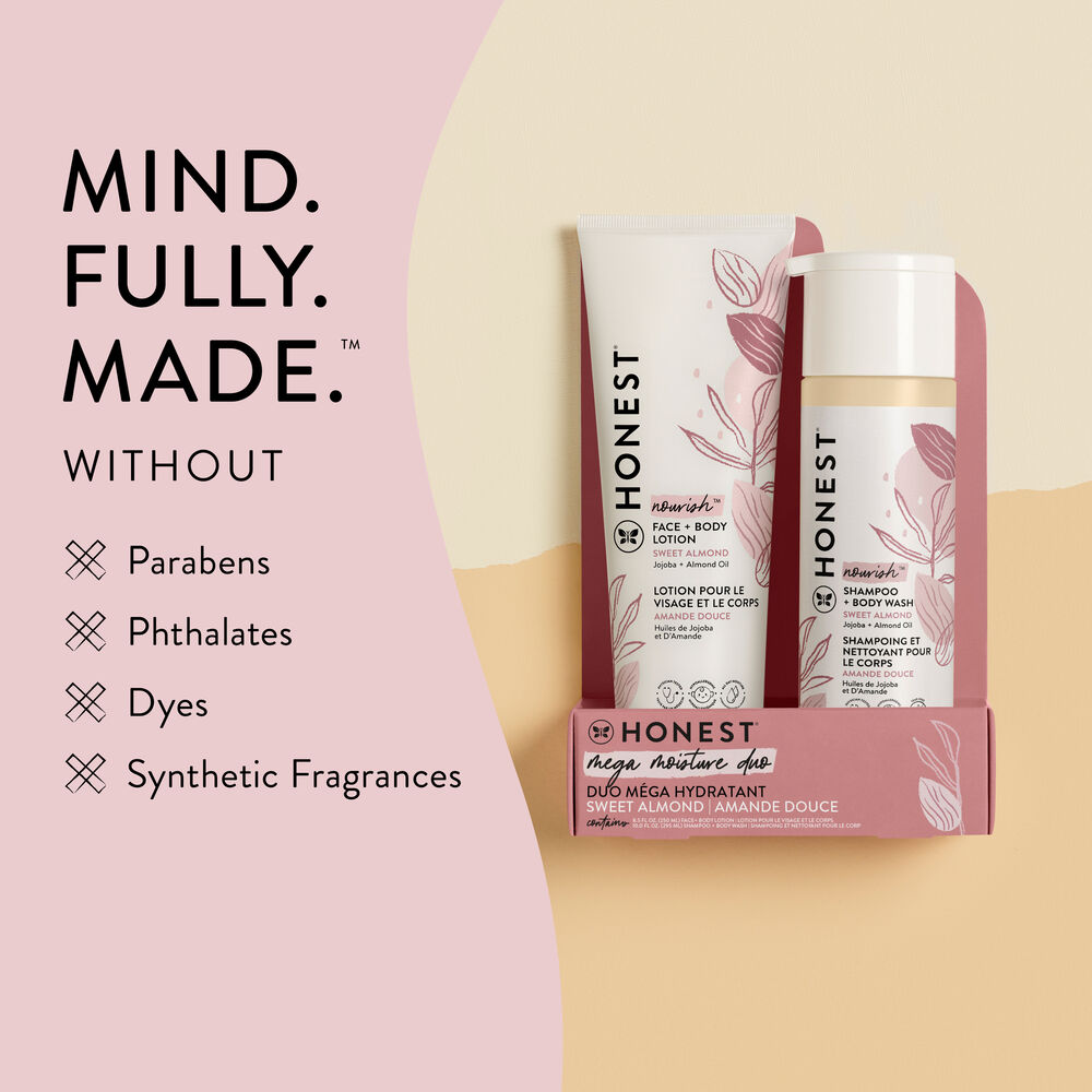 Moisturizing Shampoo + Lotion Duo