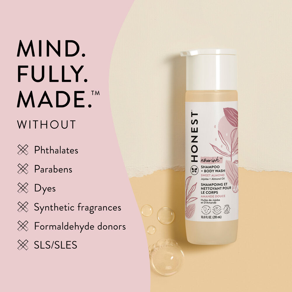 Shampoo + Body Wash, Nourish