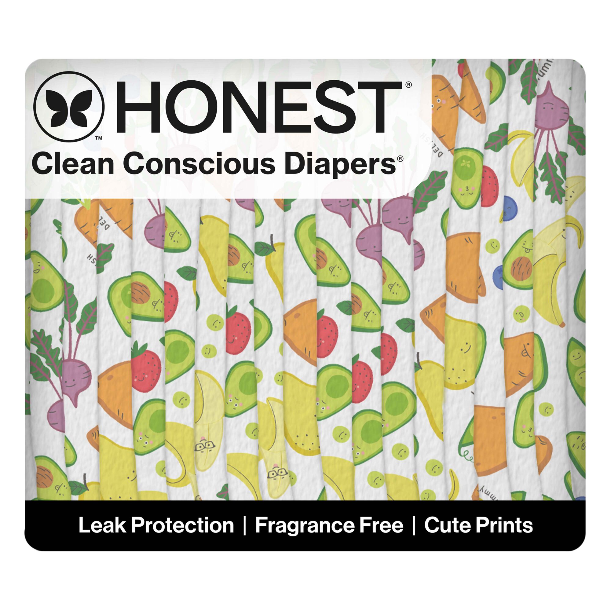Honest Clean Conscious Diaper®, So Delish, Size 5