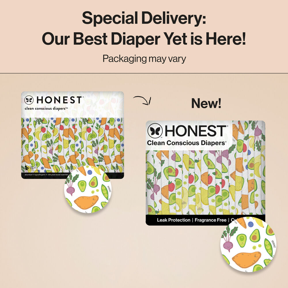 Honest Clean Conscious Diaper®, So Delish, Size 5