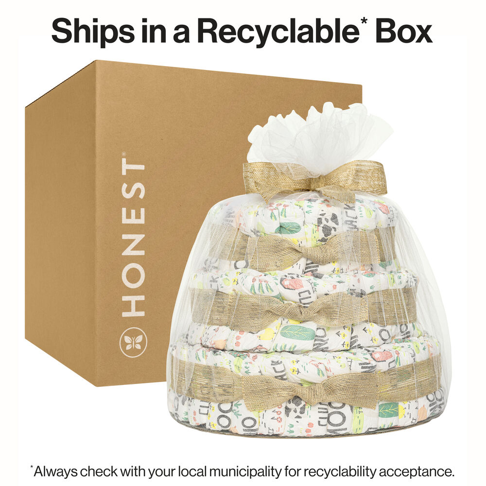 Diaper Cake, Barnyard Babies, Deluxe