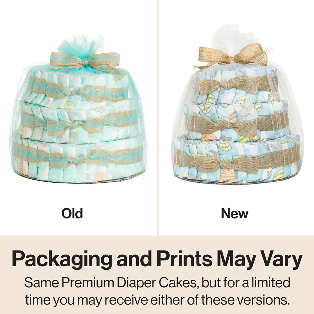 Diaper Cake, Above It All, Deluxe