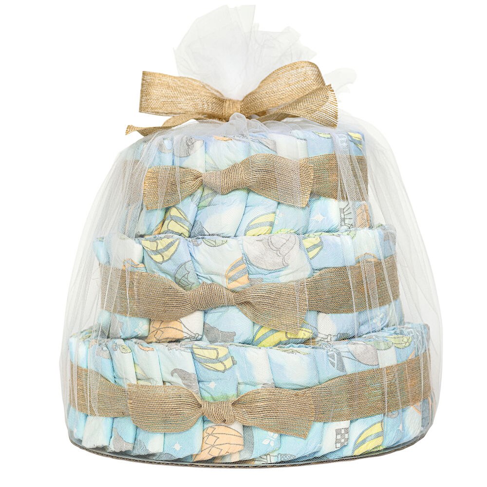 Diaper Cake, Above It All, Deluxe