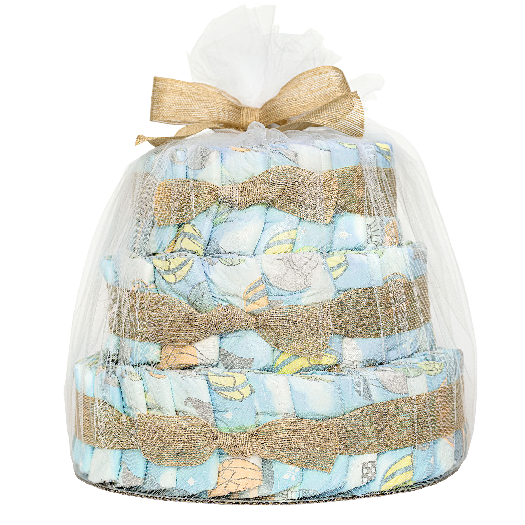 Diaper Cake, Above It All, Deluxe